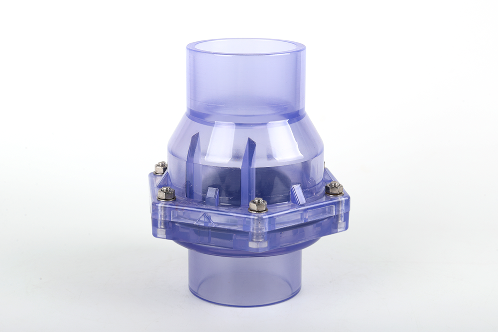 汤旺河透明翻板式止回阀